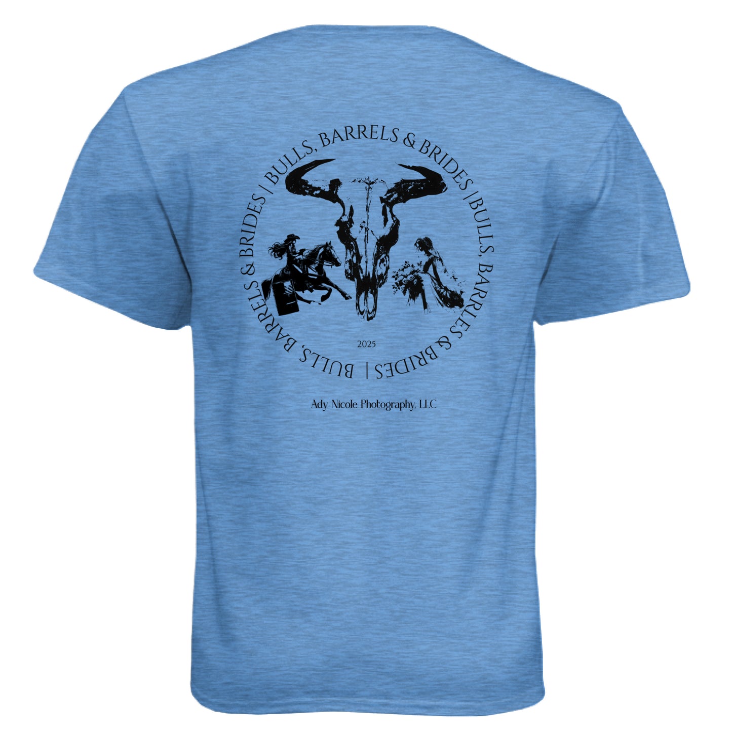 Heather Columbia Blue - BACK
